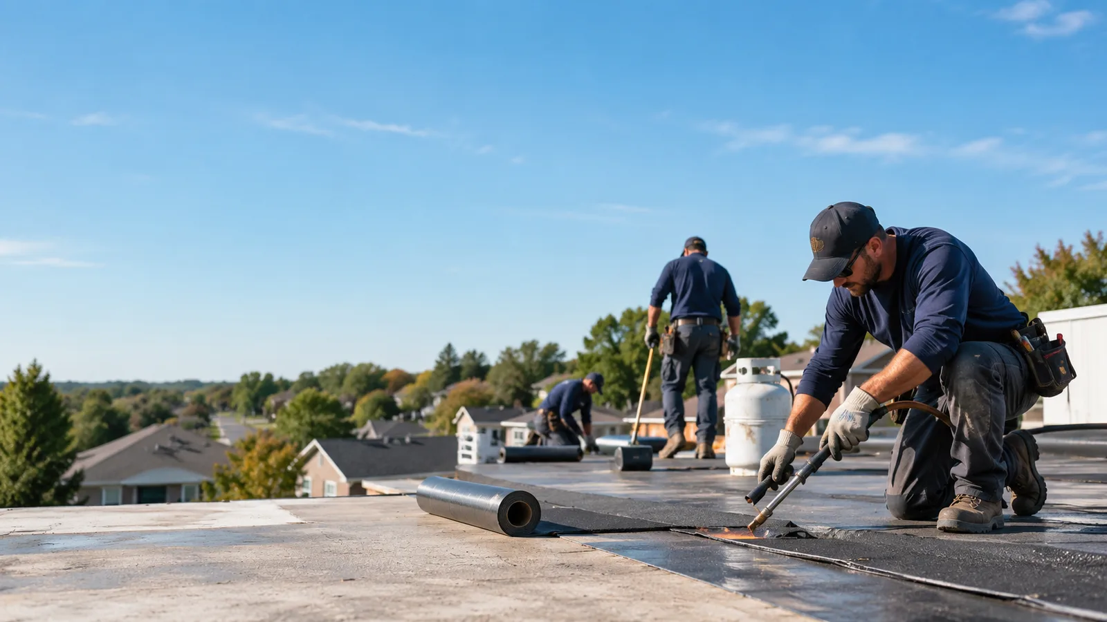 Flat Roof Leak Repair providers in Pace, MS